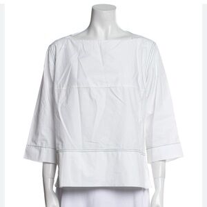 Frances Valentine Carly poplin top